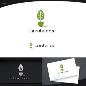 脇　康久 (ワキ ヤスヒサ) (batsdesign)さんの造園業【ランドアークス〈landarcs〉】の会社ロゴへの提案