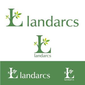 Digital H (digital-H)さんの造園業【ランドアークス〈landarcs〉】の会社ロゴへの提案