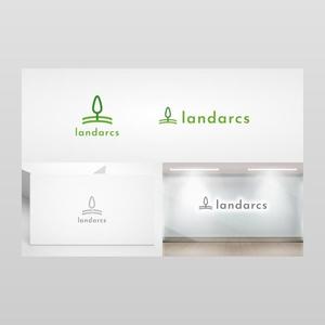 Yolozu (Yolozu)さんの造園業【ランドアークス〈landarcs〉】の会社ロゴへの提案