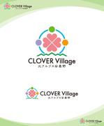 プラットフォームグラフィックス (platform_graphics)さんの「デイサービス」×「シェアハウス」の複合事業「CLOVER Village北アルプス安曇野」のロゴへの提案
