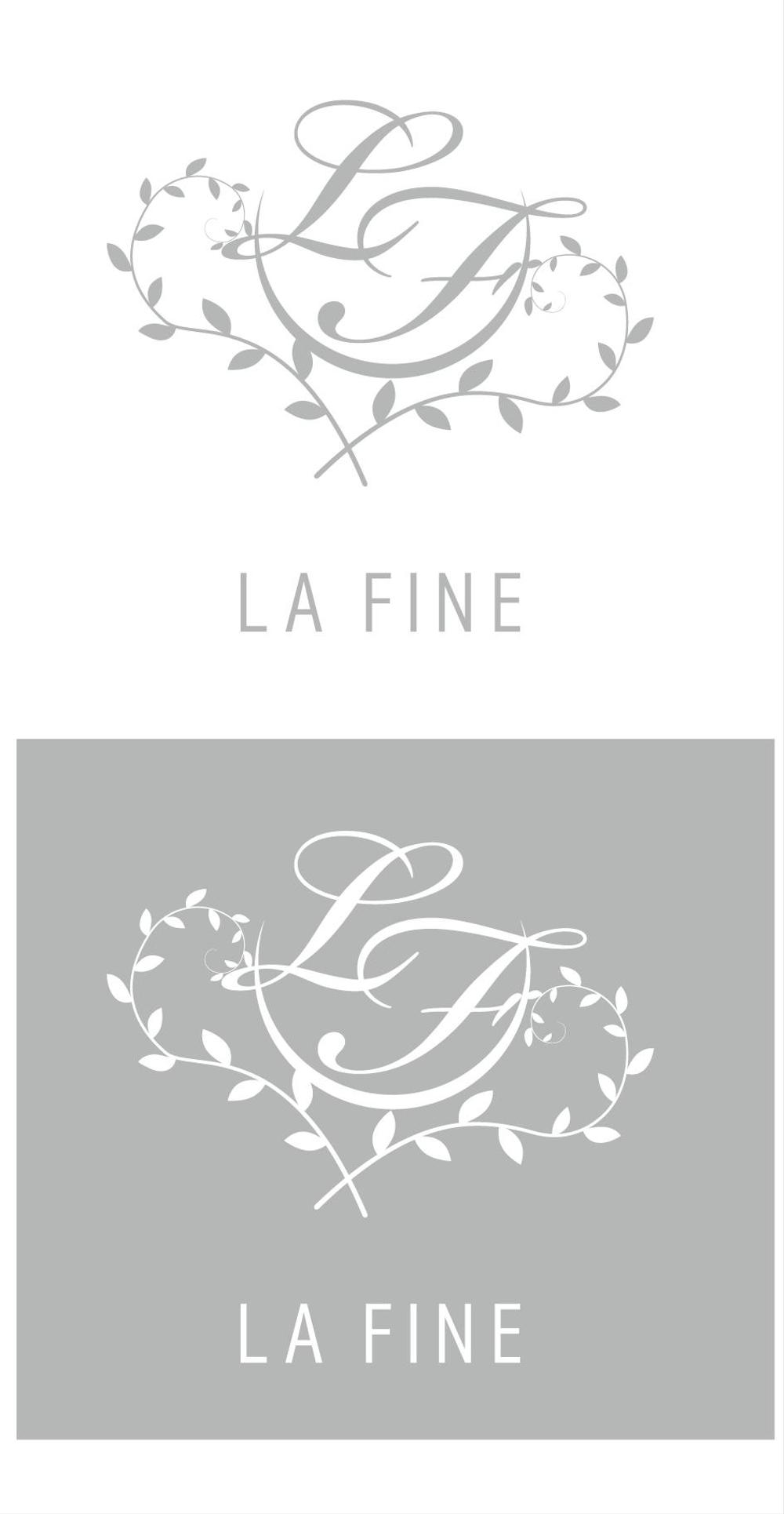 【LA FINE】ラフィーヌサロンのロゴ作成