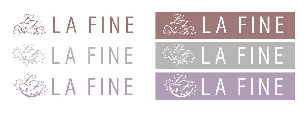 【LA FINE】ラフィーヌサロンのロゴ作成