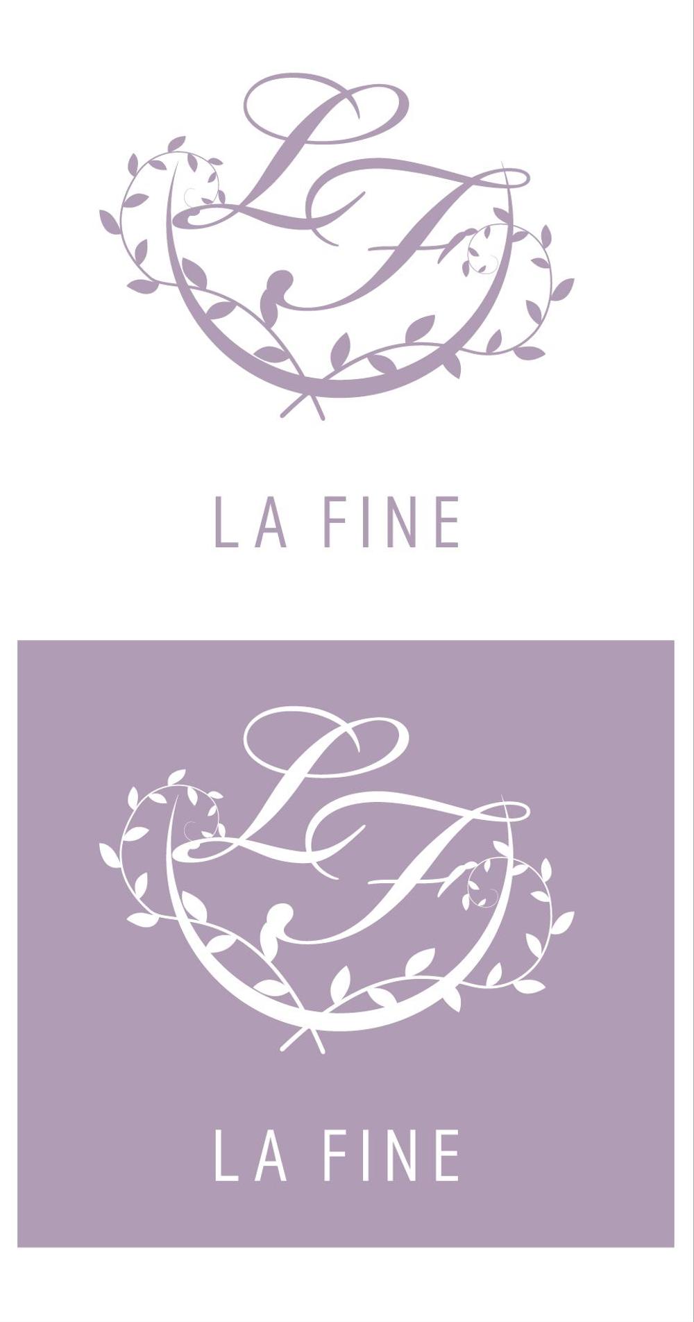 【LA FINE】ラフィーヌサロンのロゴ作成