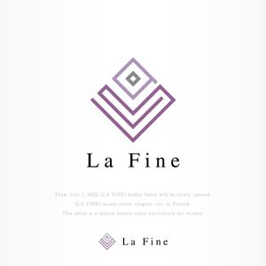 IROHA-designさんの【LA FINE】ラフィーヌサロンのロゴ作成への提案