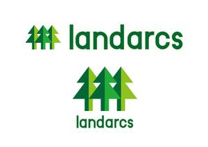 熊本☆洋一 (kumakihiroshi)さんの造園業【ランドアークス〈landarcs〉】の会社ロゴへの提案