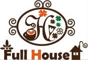 mari ()さんのカフェ＆バー「Full House」のロゴ作成への提案
