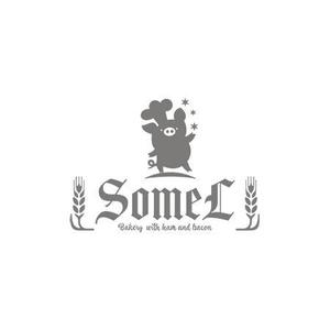 cham (chamda)さんのベーカリーショップ　「SomeL」のロゴへの提案