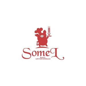 cham (chamda)さんのベーカリーショップ　「SomeL」のロゴへの提案