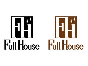 suihei (suihei)さんのカフェ＆バー「Full House」のロゴ作成への提案