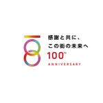 aire23さんの塗装会社の「100周年」ロゴへの提案