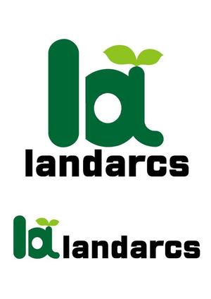 イラスト・ちでまる (tidemaru)さんの造園業【ランドアークス〈landarcs〉】の会社ロゴへの提案