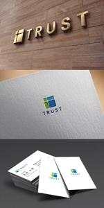 TYPOGRAPHIA (Typograph)さんの放課後等デイサービス「トラスト」のロゴへの提案
