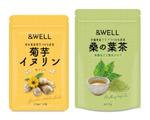 blue island (blueisland)さんの健康食品「&WELL（アンドウェル）」ブランドのパッケージデザインへの提案