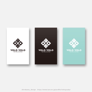 shirokuma_design (itohsyoukai)さんのYOLO・YOLO株式会社／ヨロ・ヨロ株式会社　のロゴへの提案