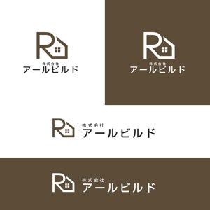 kuriu (kuriu)さんの建築会社　「株式会社アールビルド」のロゴへの提案