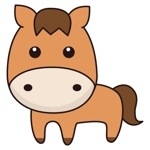 Rawプディング (Rawpudding)さんの馬のキャラクターデザインへの提案