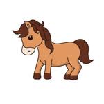 Rawプディング (Rawpudding)さんの馬のキャラクターデザインへの提案