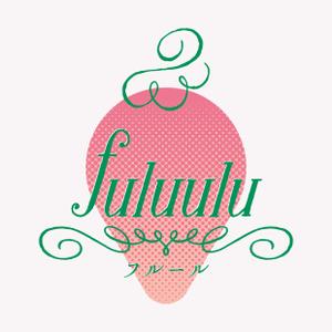岩城有香 (y_110121)さんのスイーツ店（いちご農園【うるう農園】の経営店）の店名「fuluulu（フルール）」のロゴへの提案