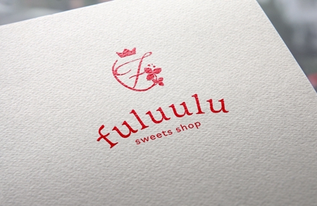 kurumi82 (kurumi82)さんのスイーツ店（いちご農園【うるう農園】の経営店）の店名「fuluulu（フルール）」のロゴへの提案