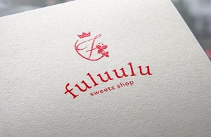kurumi82 (kurumi82)さんのスイーツ店（いちご農園【うるう農園】の経営店）の店名「fuluulu（フルール）」のロゴへの提案