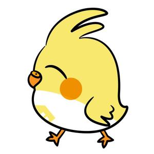 あーまん (aaman)さんの家を買う方向けのサイトのオカメインコのキャラクターデザインへの提案