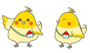 みくみっく (natumegugu)さんの家を買う方向けのサイトのオカメインコのキャラクターデザインへの提案