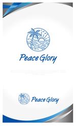 Q-Design (cats-eye)さんのセレクトショップ「Peace Glory」のロゴへの提案