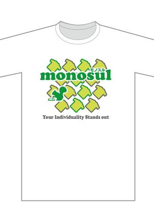 ninaiya (ninaiya)さんのオリジナルプリントショップサイトのPR用Tシャツデザインへの提案
