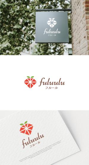 tonica (Tonica01)さんのスイーツ店（いちご農園【うるう農園】の経営店）の店名「fuluulu（フルール）」のロゴへの提案