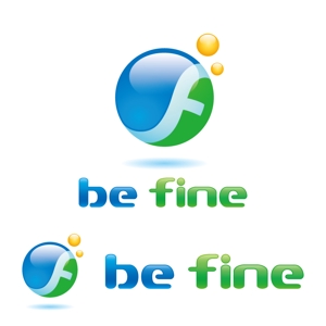 perles de verre (perles_de_verre)さんの法人名「be fine」のロゴ作成  への提案