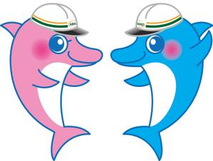 nougo (noguo3)さんのイルカの企業イメージキャラクターのデザインへの提案