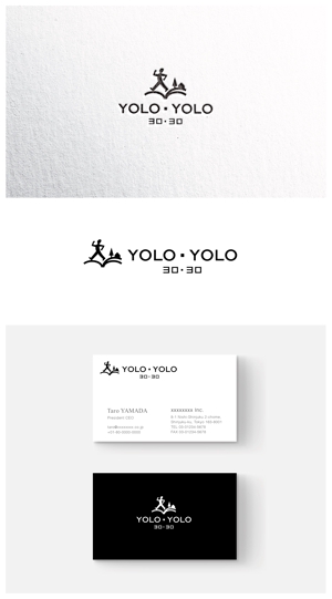 ainogin (ainogin)さんのYOLO・YOLO株式会社／ヨロ・ヨロ株式会社　のロゴへの提案