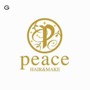 さんの「peace」のロゴ作成への提案