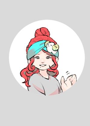 kumakuku ()さんのプロフィールアイコンに利用する私のキャラクターデザインへの提案