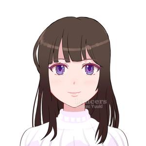 悠希 (yuruta1224)さんのプロフィールアイコンに利用する私のキャラクターデザインへの提案
