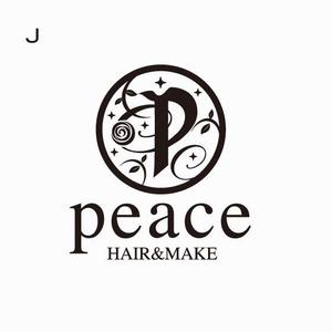 さんの「peace」のロゴ作成への提案