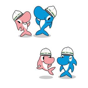 marukei (marukei)さんのイルカの企業イメージキャラクターのデザインへの提案