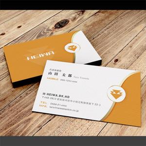 Pen'sK (pekk)さんの株式会社HEIWA.BK.HDの名刺作成への提案