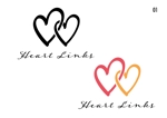 スタジオ エイチオー (macomaco_6)さんの介護用品・老人介護・児童デイ・ギフトショップ会社の社名変更「Heart Links」のロゴデザイン への提案