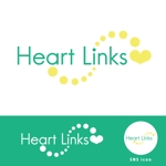 99R+design. (lapislazuli_99)さんの介護用品・老人介護・児童デイ・ギフトショップ会社の社名変更「Heart Links」のロゴデザイン への提案
