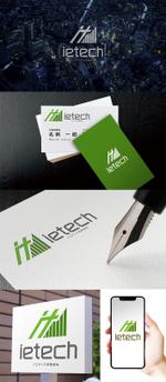 プラットフォームグラフィックス (platform_graphics)さんの住宅会社　イエテック（ietech）のロゴへの提案