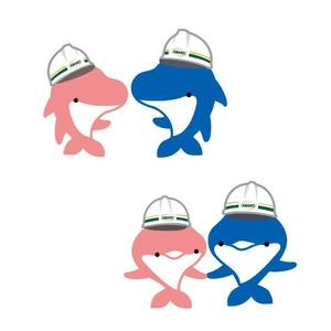marukei (marukei)さんのイルカの企業イメージキャラクターのデザインへの提案