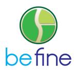 galantさんの法人名「be fine」のロゴ作成  への提案