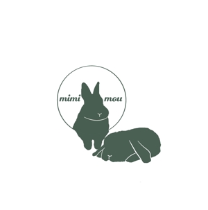 株式会社ToloWa (yylife23_yylife)さんのうさぎに関わる会社「mimi mou」のロゴへの提案