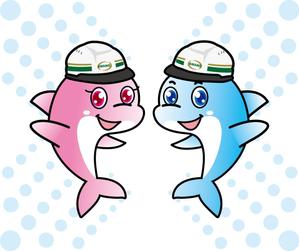sachi (sachi-365)さんのイルカの企業イメージキャラクターのデザインへの提案