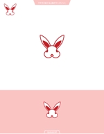 queuecat (queuecat)さんのウサギの着ぐるみ胸のワンポイントデザイン案への提案