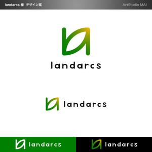 ArtStudio MAI (minami-mi-natz)さんの造園業【ランドアークス〈landarcs〉】の会社ロゴへの提案