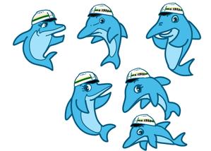 小田　一郎 (ichannel16)さんのイルカの企業イメージキャラクターのデザインへの提案