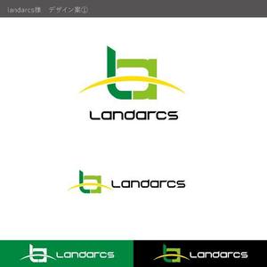 m_flag (matsuyama_hata)さんの造園業【ランドアークス〈landarcs〉】の会社ロゴへの提案