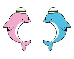 CharoK (CharoK)さんのイルカの企業イメージキャラクターのデザインへの提案